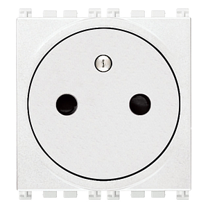 Vimar Arké Flat - 2P+E16A Penaarde stopcontact SICURY (wit)