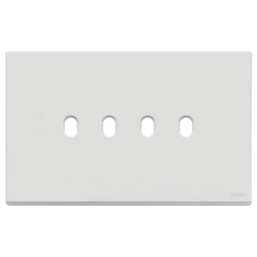 [VI22674.4.01] Vimar Eikon Exé Vintage - Plaque de recouvrement 4Mx4 (Blanc matte)