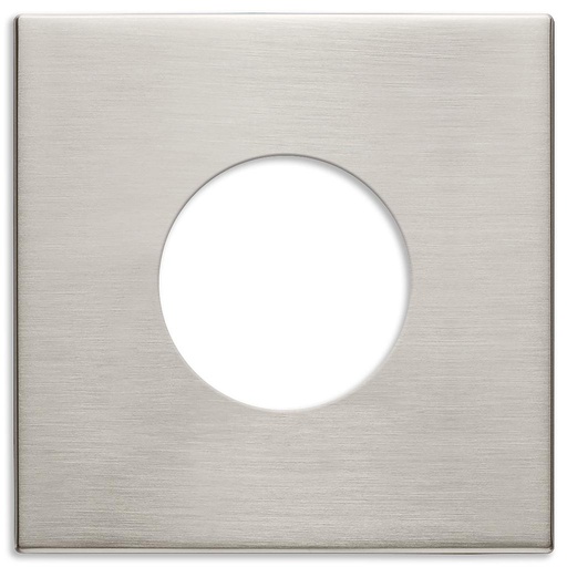 [VI22642.RN.11] Vimar Eikon Exé - Plaque de recouvrement 2M (Nickel brossé)