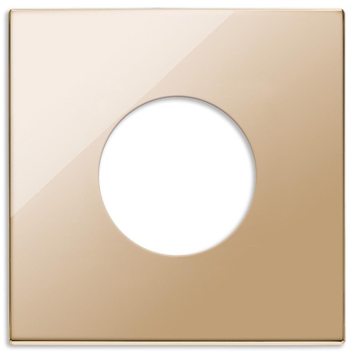 [VI22642.RN.82] Vimar Eikon Exé - Plaque de recouvrement 2M (Or)