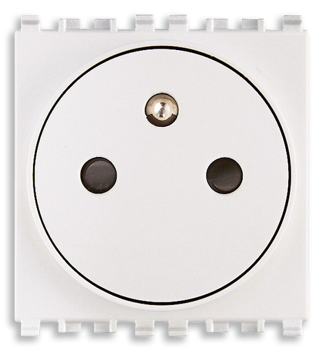 [VI22212.FL.B] Vimar Eikon Exé - 2P+E 16A Penaarde stopcontact SICURY (wit)