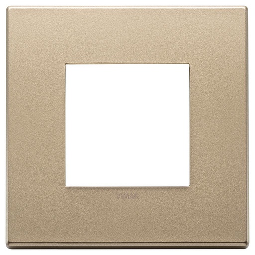 [VI22642.88] Vimar Eikon Exé - Cadre 2M (Métal - Or satiné)