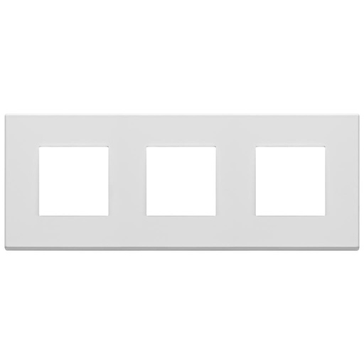 [VI22644.01] Vimar Eikon Exé - Plaque de recouvrement 6M - 2+2+2x71 (Métal - Blanc)