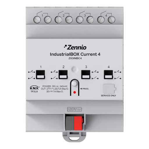 [ZEZIOINBC4] Zennio IndustrialBOX Current 4