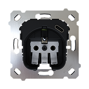 Zennio ZS55 - Penaarde insert met USB C 16A/250V