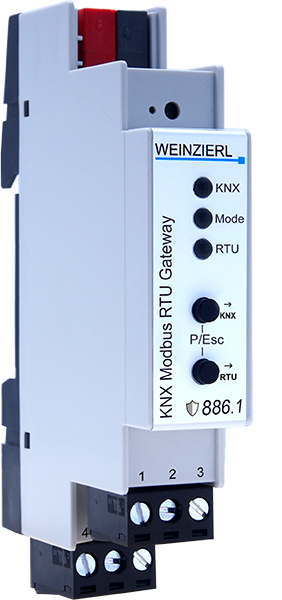 Weinzierl KNX Modbus RTU Gateway 886.1 secure