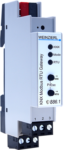 [WZ5498] Weinzierl KNX Modbus RTU Gateway 886.1 secure