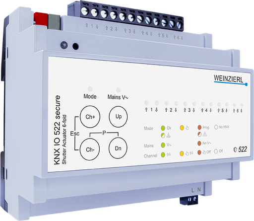 [WZ5496] Weinzierl KNX IO 522 secure