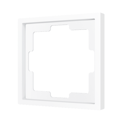 [ZEZS70FM1MW] Zennio ZS70 - Afdekraam 1M (Mat wit) v2