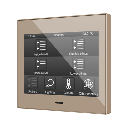 [ZEZVIZ35V3C] Zennio Z35 v3 (Champagne)