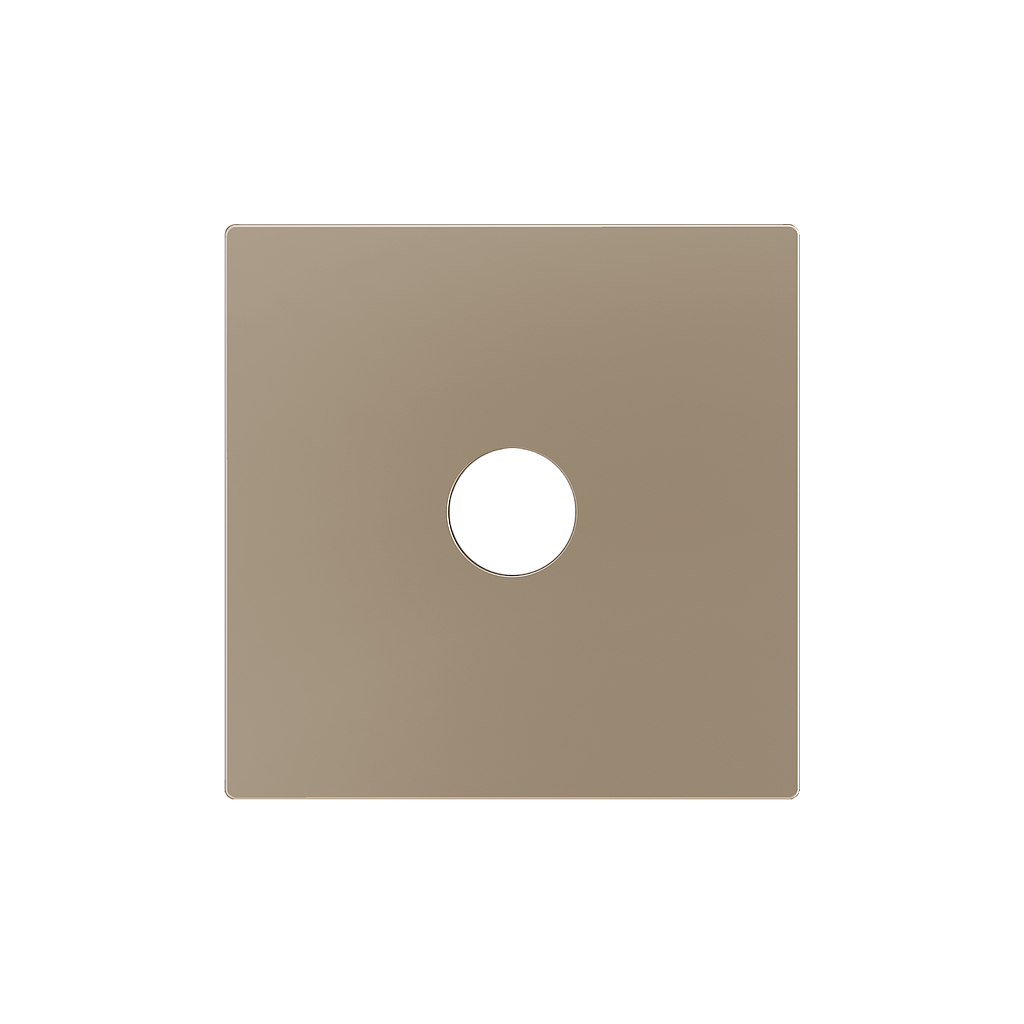 Zennio ZS55 - 3.5mm jack centraalplaat (Champagne)