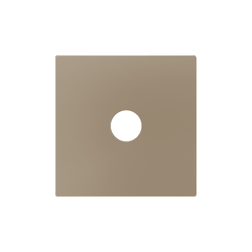 [ZE830002704] Zennio ZS55 - 3.5mm jack centraalplaat (Champagne)