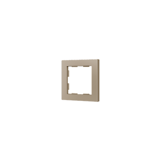 [ZE980000104] Zennio ZS55 - Afdekraam 1M (Champagne)