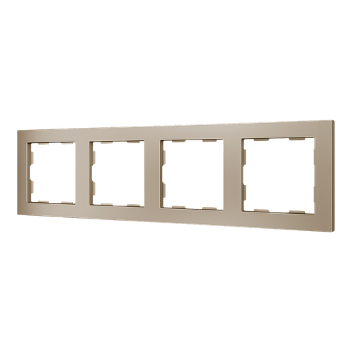 [ZE980000404] Zennio ZS55 - Afdekraam 4M (Champagne) - VPE=10