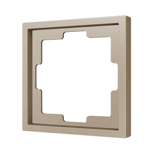 [ZEZS70FM1C] Zennio ZS70 - Plaque de recouvrement 1M (Champagne)