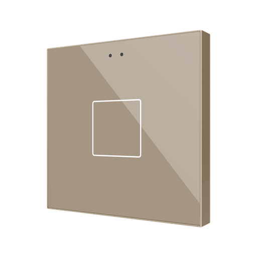 [ZEZVIF1V2C] Zennio Flat 1 v2 (Champagne)