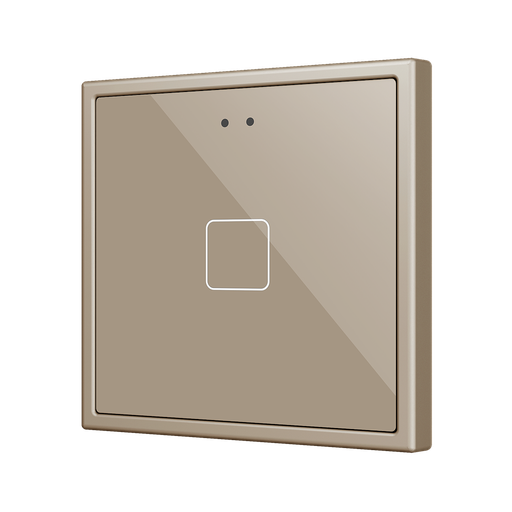 [ZEZVIF70X1C] Zennio Flat 70 X1 (Champagne)