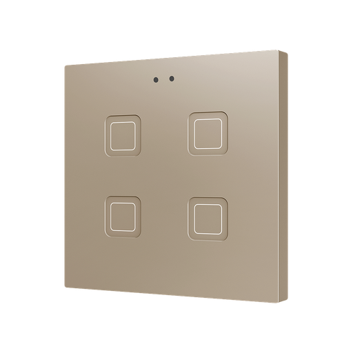 [ZEZVIT4C] Zennio Tecla 4 (Champagne)