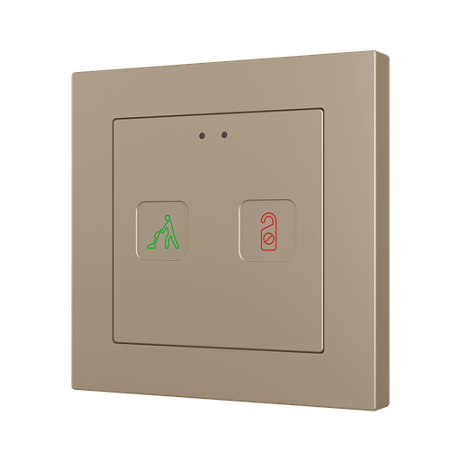 [ZEZVIT55X2SC] Zennio Tecla 55 X2 Sign (Champagne)