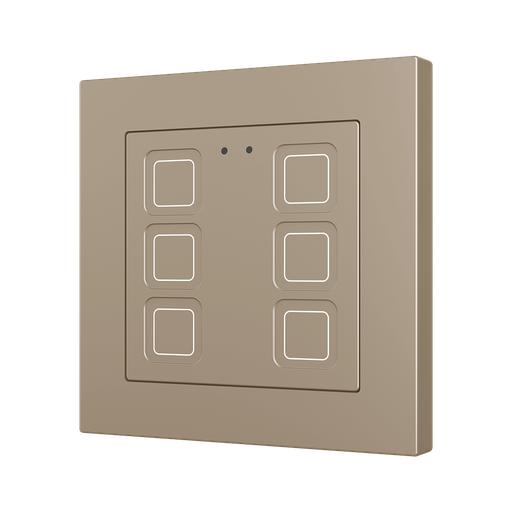 [ZEZVIT55X6C] Zennio Tecla 55 X6 (Champagne)