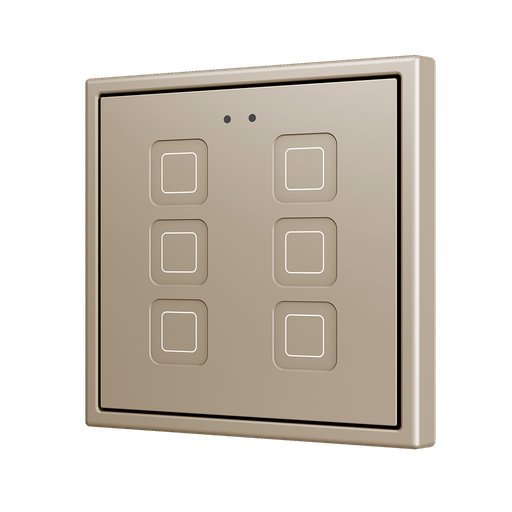 [ZEZVIT70X6C] Zennio Tecla 70 X6 (Champagne)