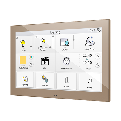 [ZEZVIZ100C] Zennio Z100 (Champagne)