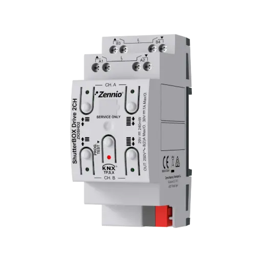 [ZEZIOSHD2] Zennio ShutterBOX Drive 2CH