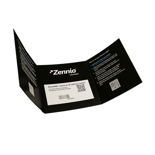 [ZEZLICRB80BX] Zennio RemoteBOX - Box Licentie voor 80 bedieningen