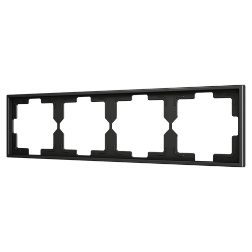 [ZEZS70FM4A] Zennio ZS70 - Plaque de recouvrement 4M (Anthracite)