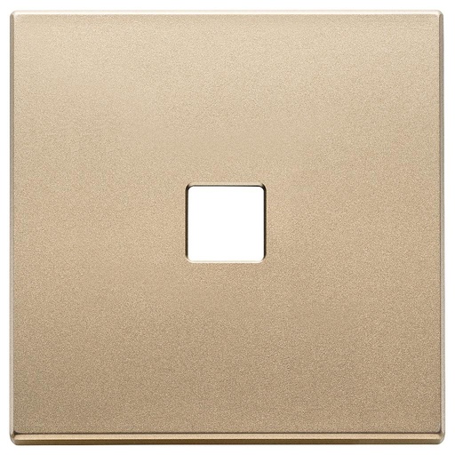 [VI22682.1.88] Vimar Eikon Exé Flat - Plaque de recouvrement 2Mx1 (Or satiné)