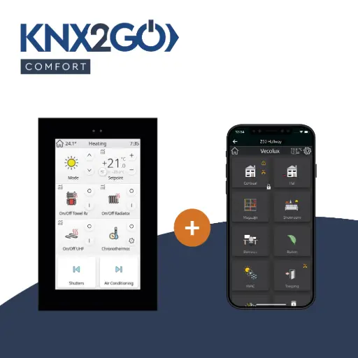[ZEKNX2GO2025C] KNX2GO2025C - starter kit comfort
