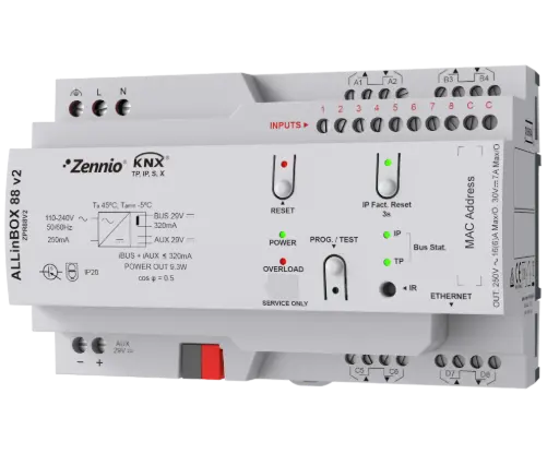 [ZEZPR88V2] Zennio ALLinBOX 88 V2