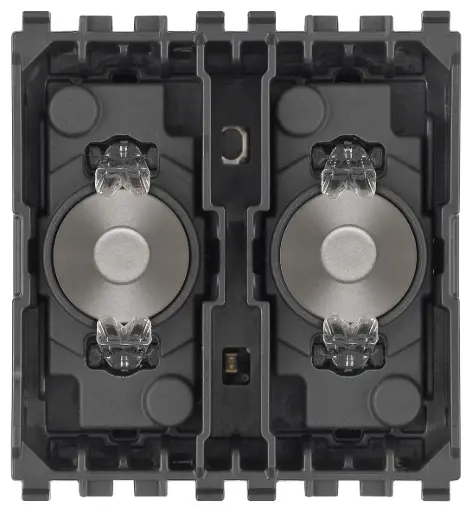 [VI22582.11] Vimar Eikon Exé Vintage - KNX Schakelaar 2M (Nikkel)