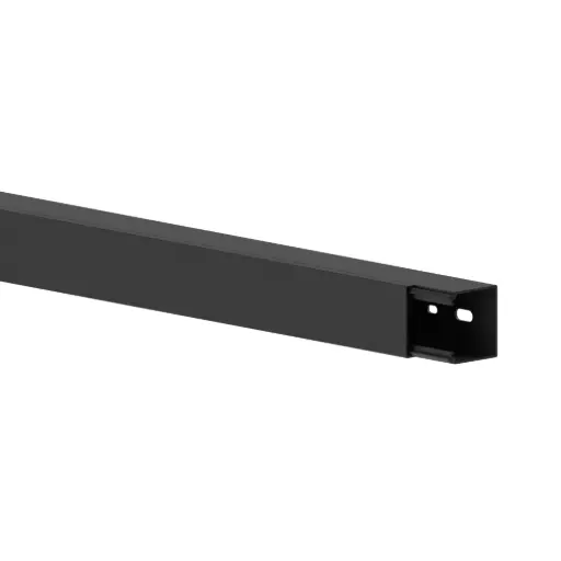[GK3673] GGK LFG - 40x40, Installatiekanaal (RAL 9005 - Zwart) - VPE=40