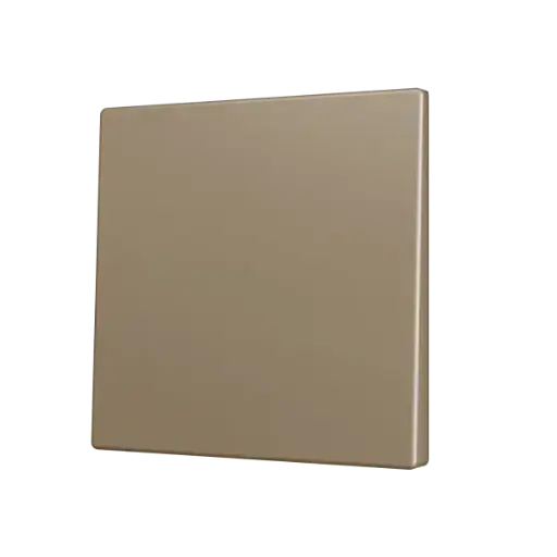 [ZEZS55CSOFT11C] Zennio ZS55 - Touche simple (appui en bas) pour bouton poussoir KNX Soft (Champagne)