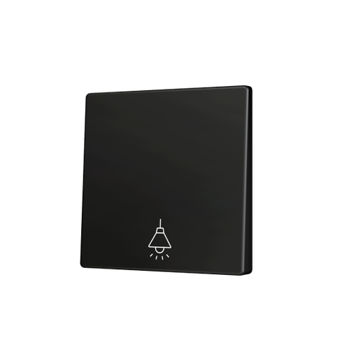 [ZEZS55CSOFT11AC] Zennio ZS55 - Enkelvoudige toets (neerwaarts) voor KNX Soft drukknop - Custom (Antraciet) - Vanaf 100 stuks
