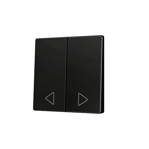 [ZEZS55CSOFT22AC] Zennio ZS55 - Dubbele toets (neerwaarts) voor KNX Soft drukknop - Custom (Antraciet) - Vanaf 100 stuks