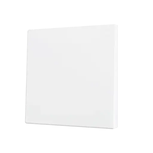 [ZEZS70CSOFT11MW] Zennio ZS70 - Enkelvoudige toets (neerwaarts) voor KNX Soft drukknop (Mat wit)