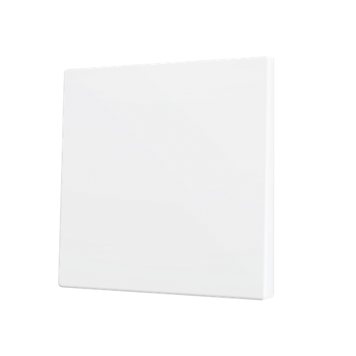 [ZEZS70CSOFT12MW] Zennio ZS70 - Touche simple (appui bas/haut) pour bouton poussoir KNX Soft (Blanc mat)