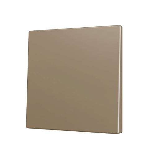 [ZEZS70CSOFT12C] Zennio ZS70 - Enkelvoudige toets (op/neer) voor KNX Soft drukknop (Champagne)