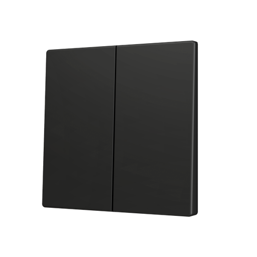 [ZEZS70CSOFT24A] Zennio ZS70 - Dubbele toets (op/neer) voor KNX Soft drukknop (Antraciet)