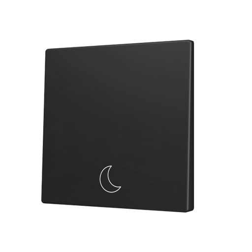 [ZEZS70CSOFT11AC] Zennio ZS70 - Touche simple (appui en bas) pour bouton poussoir KNX Soft - Custom (Anthracite) - A partir de 100 pièces