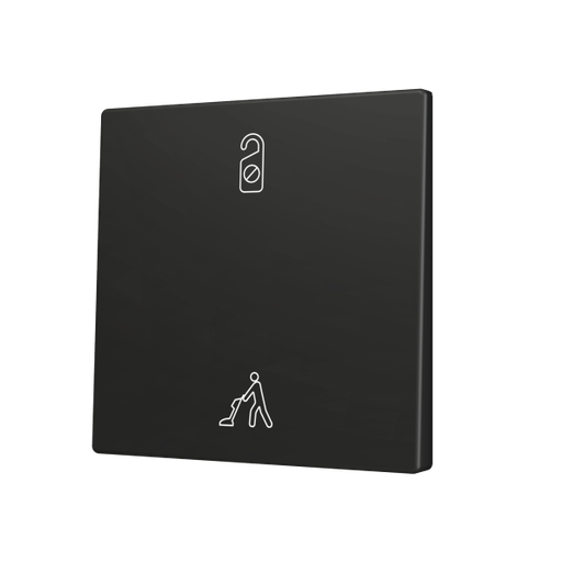 [ZEZS70CSOFT12AC] Zennio ZS70 - Enkelvoudige toets (op/neer) voor KNX Soft drukknop - Custom (Antraciet) - Vanaf 100 stuks
