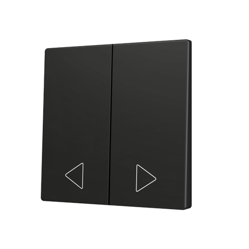 [ZEZS70CSOFT22AC] Zennio ZS70 - Dubbele toets (neerwaarts) voor KNX Soft drukknop - Custom (Antraciet) - Vanaf 100 stuks