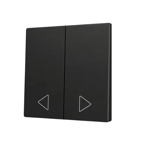 [ZEZS70CSOFT22AC] Zennio ZS70 - Touche double (appui en bas) pour bouton poussoir KNX Soft - Custom (Anthracite) - A partir de 100 pièces