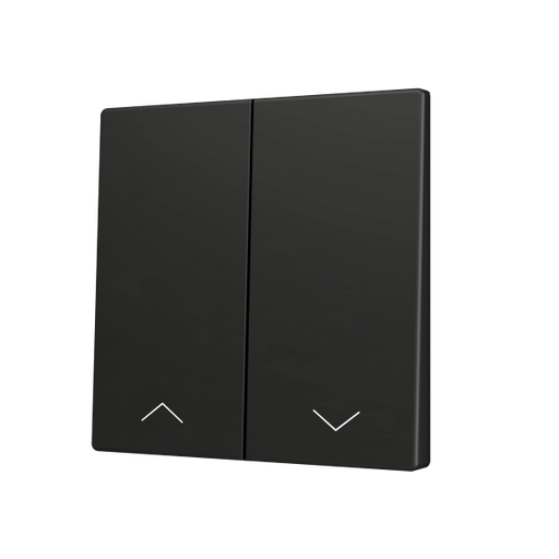 [ZEZS70CSOFT22SHA] Zennio ZS70 - Dubbele toets (neerwaarts) voor KNX Soft drukknop - Rolluik icoon (Antraciet)