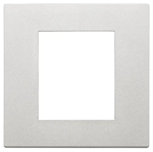 [VI30642.20] Vimar Linea - Afdekraam 2M (Technopolymeer - zilver)