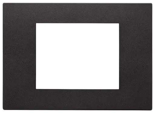 [VI30653.02] Vimar Linea - Afdekraam 3M (Techno zwart)