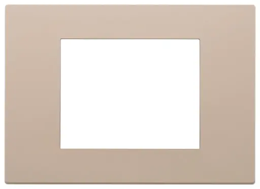 [VI30653.21] Vimar Linea - Afdekraam 3M (Technopolymeer - clay)