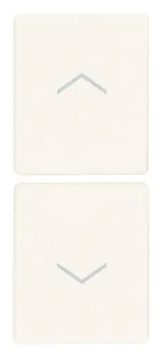 [VI31480.FB] Vimar Linea - 2 demi-boutons 1M (Flèches - blanc)